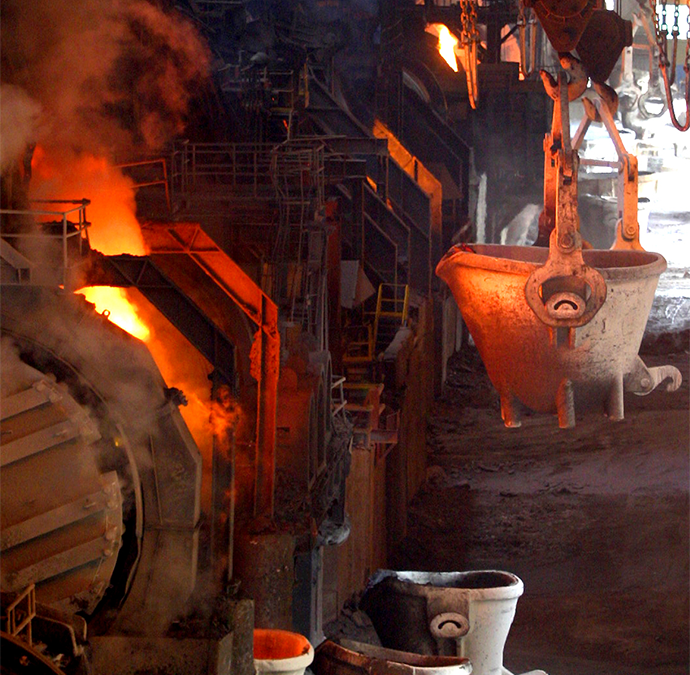 EN 1977 CODELCO PUSO EN MARCHA EL CONVERTIDOR TENIENTE