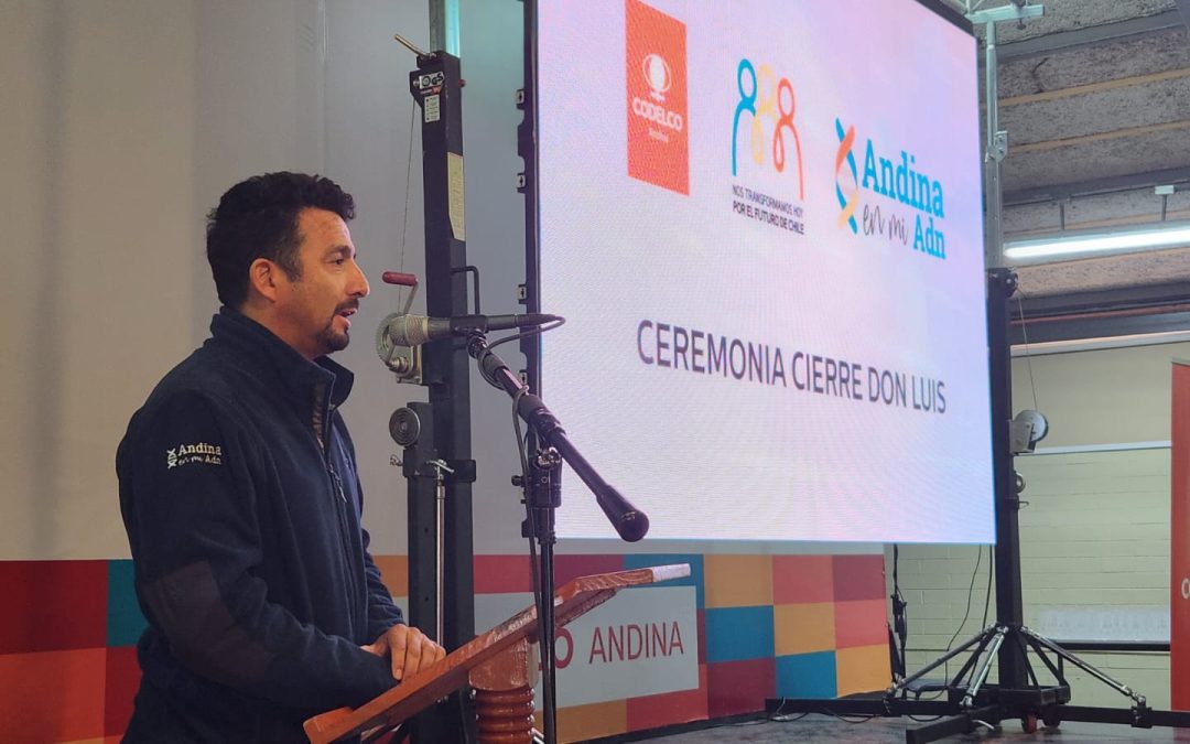SINDICATO SISAN PARTICIPÓ DE CEREMONIA DE CIERRE DE CHANCADOR DON LUIS TRAS 24 AÑOS DE FUNCIONAMIENTO