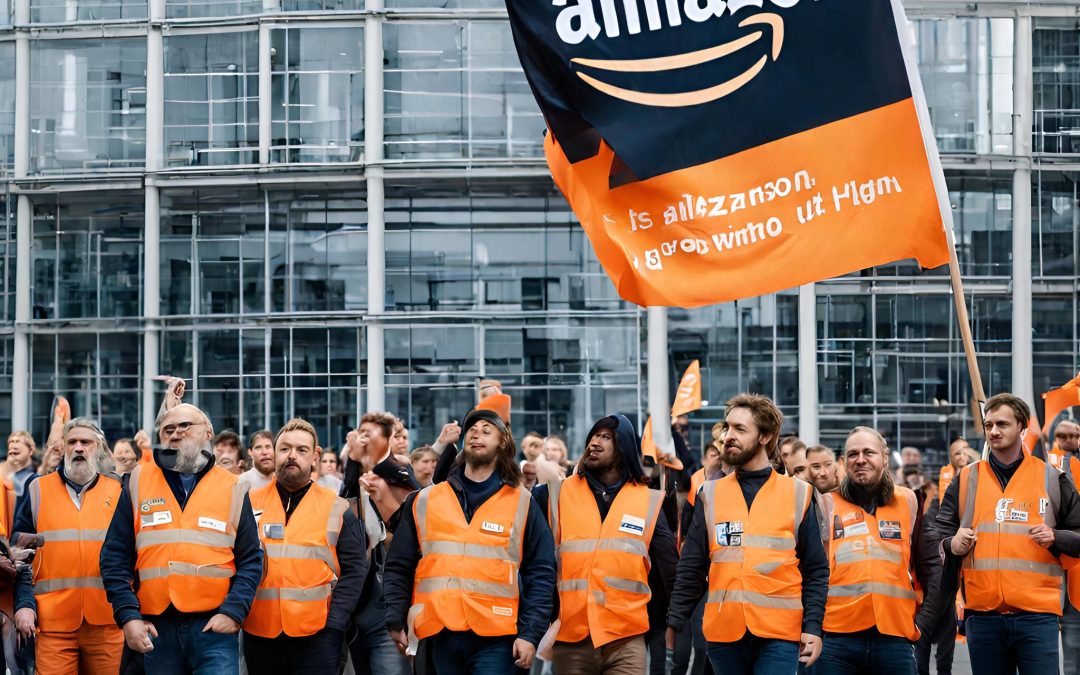 Sindicatos y  Sociedad Civil Instan a Retirar Acreditaciones a Amazon en el Parlamento Europeo