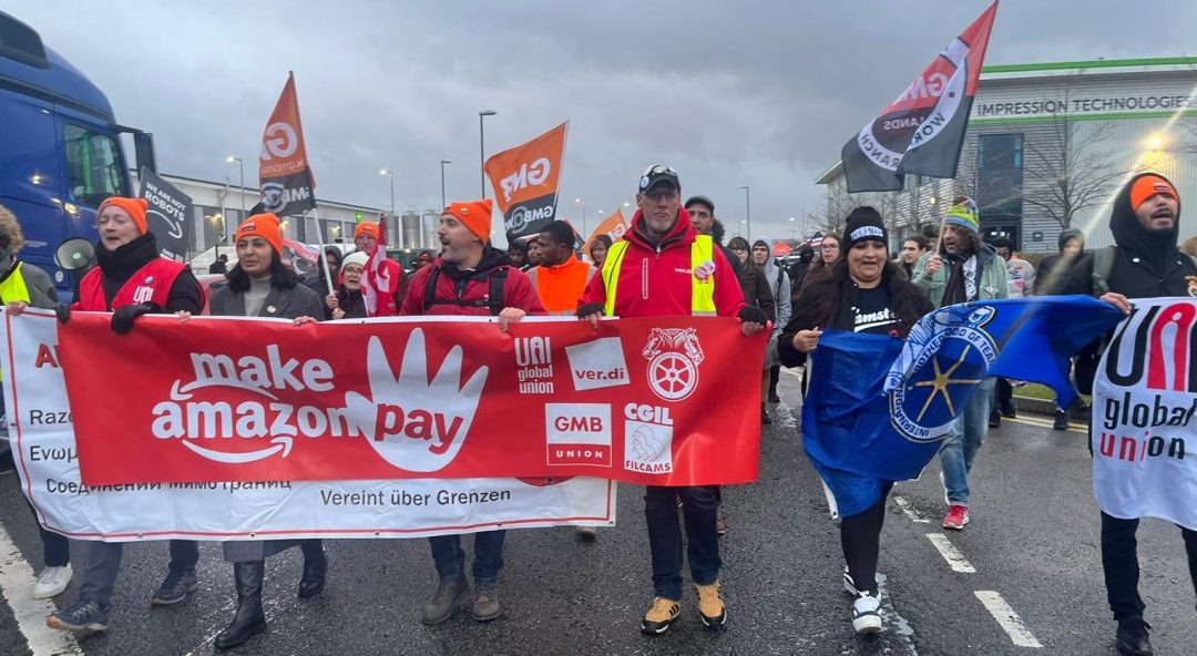 Victoria sindical en Amazon: Un paso histórico para los trabajadores en el Reino Unido